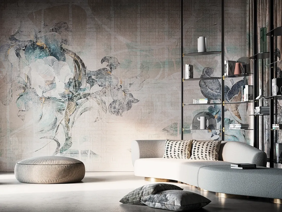 Carta da parati floreale vintage Eloise di Instabilelab