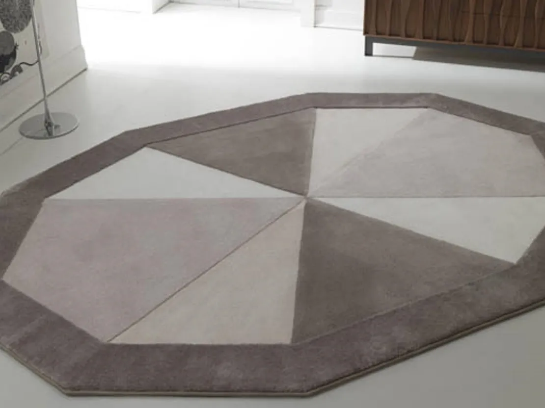 Tappeto dalle forme geometriche Notting Hill di Besana Moquette