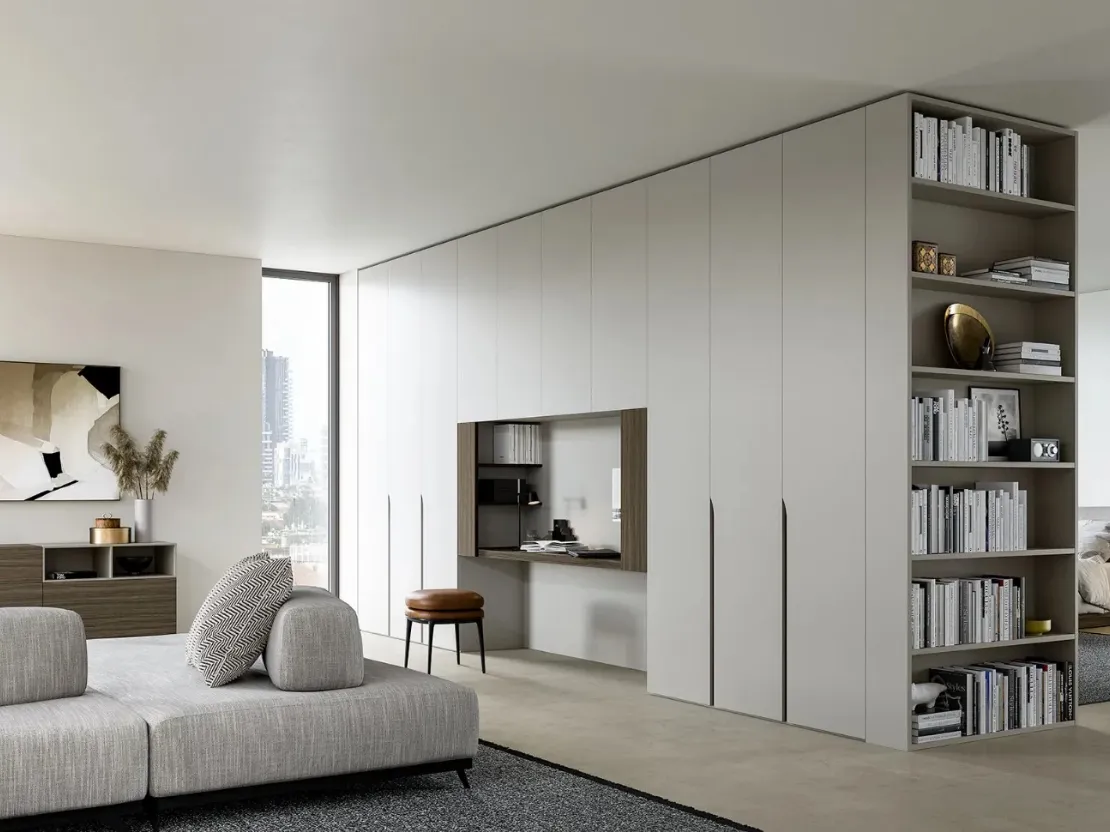 Armadio con ante battenti Wind di Dielle Modus