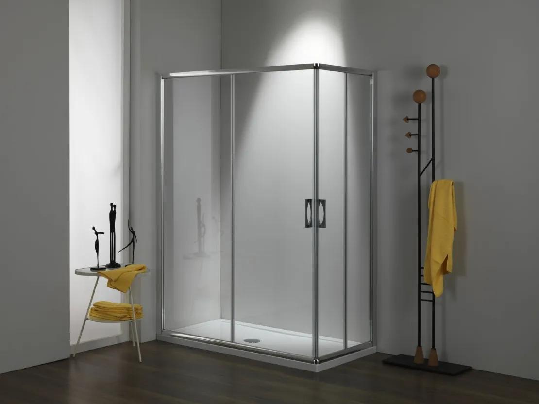 Box Doccia De Luxe Scorrevole Angolo di Bosisio