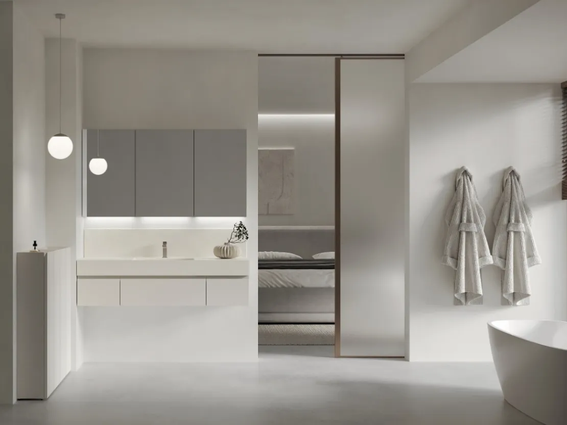 Mobile da Bagno sospeso INK NK014 di Compab