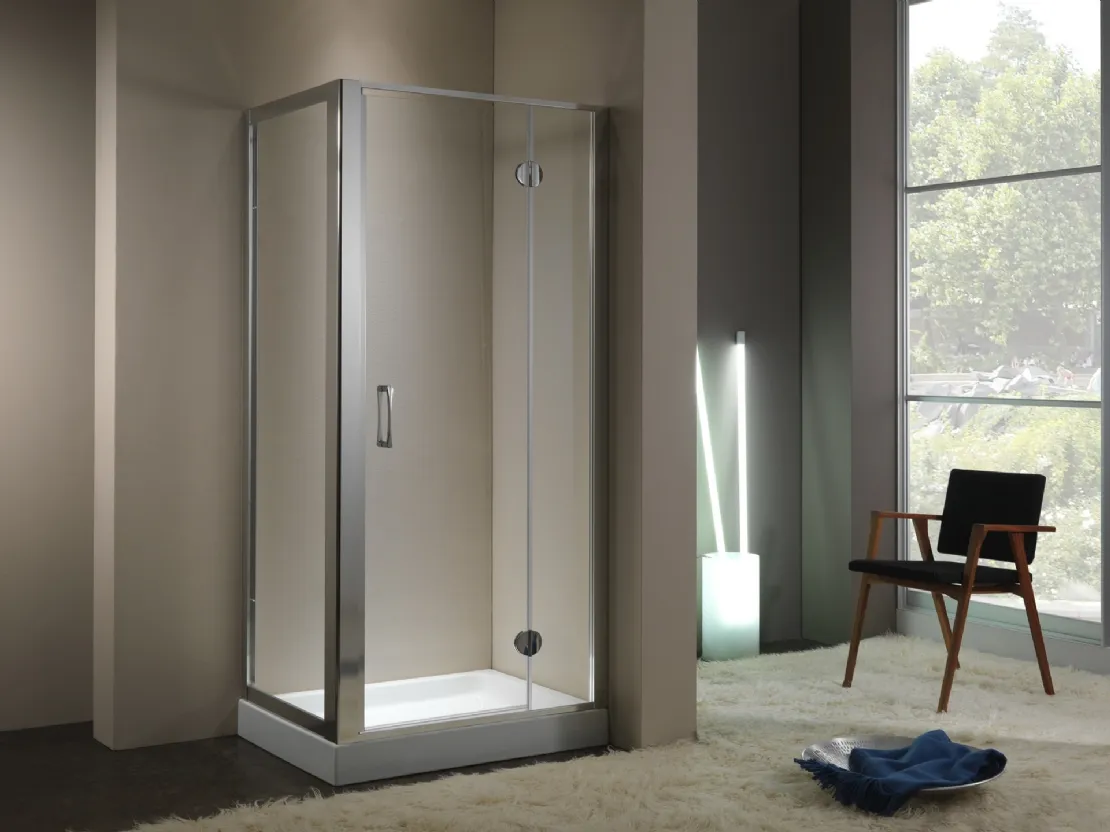 Box Doccia Luxor Semibattente Light di Bosisio