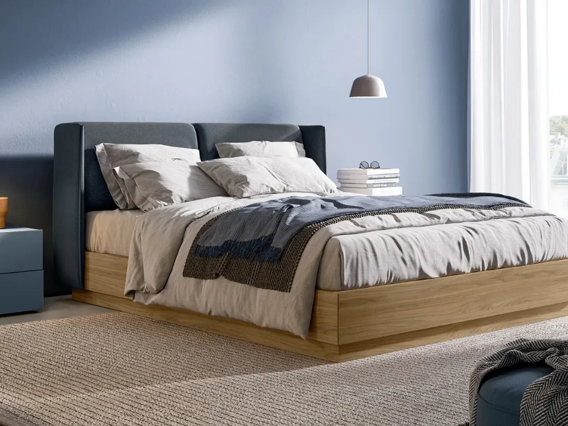 Letto Nest con box contenitore di Dielle Modus