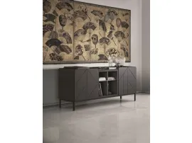Pica Legno Laccato Decorato Moka