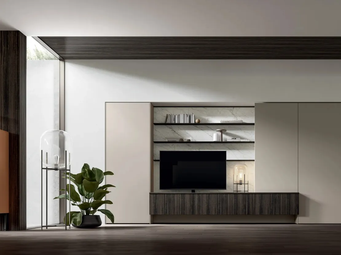 Parete Attrezzata Living Kali di Arredo3