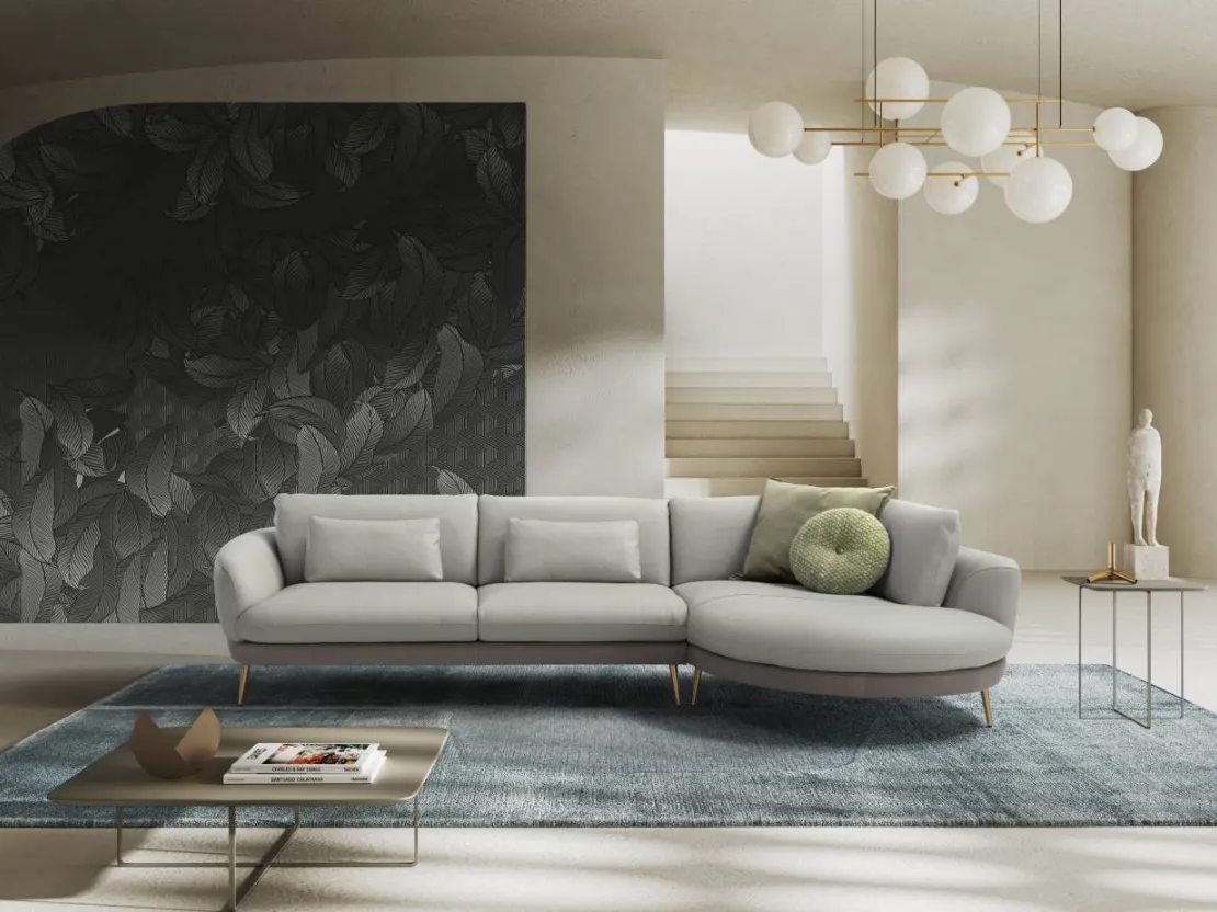 Divano con penisola Looming di Egoitaliano