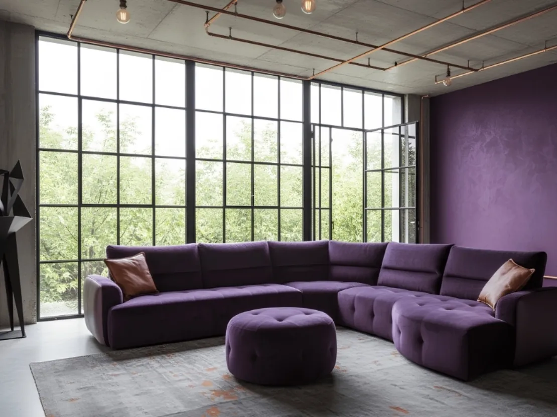 Divano angolare Mavie di Egoitaliano