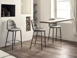 Mood Sgabello Rivestito