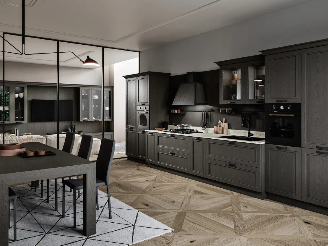 Cucina Classica Gioiosa 02 lineare di Arredo3