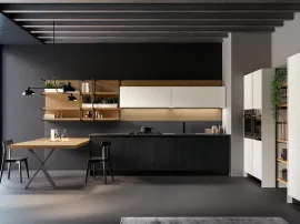 Asia laccato Bianco e Nero
