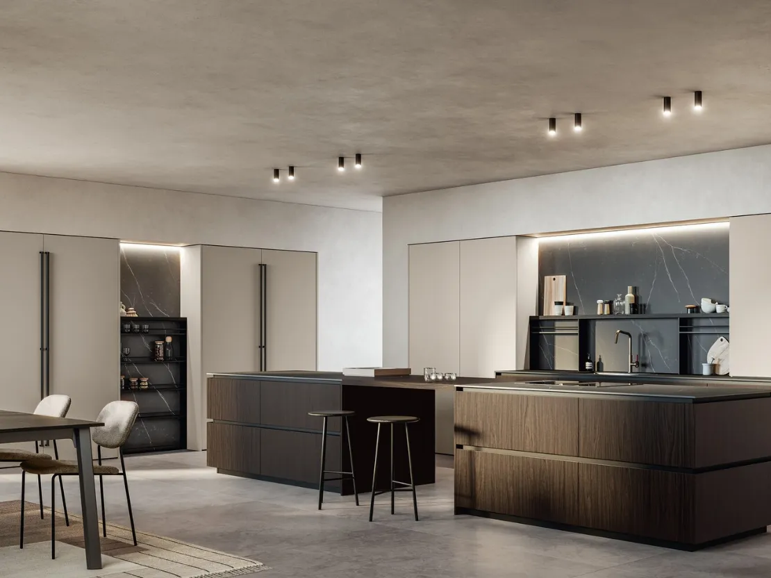 Cucina Moderna con isola Kalì di Arredo3
